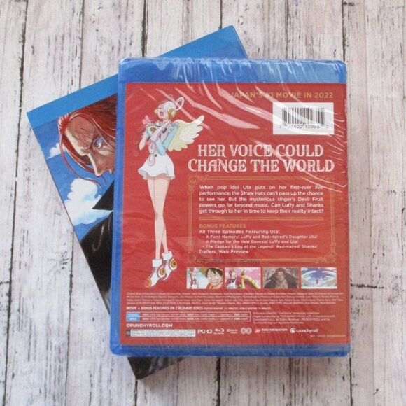 One Piece Film: Red Blu-Ray Disc + Bonus Features Movie NEW SEALED - Picture 4 of 4
